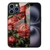 Capa de Vidro para Celular iPhone 18 Pro Max Adequada para 15 Anime Apple 17 Flores Desabrochando 12 Capa Protetora 14