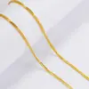 Collar de Plata S925 para Mujer, Cadena Ondulada Forma O Caja, Cadena de Cruz Estrellada, Cadena de Pin Chopard, Cadena Lisa de Nicho al por Mayor