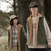 Chaleco para Hombre 2025 Otoño e Invierno Nuevo Medio Terciopelo de Cordero Chaleco Exterior Chaqueta de Invierno Terciopelo Cálido Solapa Comercio Exterior