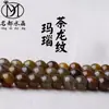 Marca Famosa Cristal Patrón Dragón de Té Ágata Cuentas Sueltas DIY Accesorios de Joyería Patrón Dragón Verde Ágata Explosión Lote de Productos Semielaborados