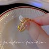 Diseño Nicho Retro Anillo Abierto de Alta Gama para Mujer Anillo de Estilo Frío Trendy Elegante Simple Anillo de Cola Venta al por Mayor