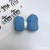Laço Azul Denim Algodão Preenchido Feito à Mão Material DIY Decoração de Roupas de Bebê Bolsa Acessórios Capa de Celular Joias