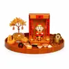 Enfeite Árvore da Fortuna de Cristal, Deus da Riqueza Estilo Chinês, Decoração de Ano Novo para a Entrada, Chá de Casa Nova, Presente para Prosperidade nos Negócios