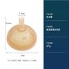 Mamadeira de Silicone para Bebê com Alça, 220ml, 0-6 Meses, Gargalo Largo, Antigases, Bico Imitação Leite Materno, Mamadeira para Recém-Nascido Atacado