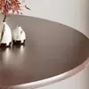 Mesa de Jantar Dobrável para Uso Doméstico, Mesa de Jantar Dobrável para Apartamento Pequeno, Mesa Redonda Simples para Moradia Alugada, Mesa de Jantar Móvel Atacado