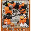 Feliz Halloween Set de Globos de Halloween en Español Suministros para Decoración de Fiestas Amazon Transfronterizo