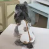 Ropa para mascotas, ropa para perros, colección otoño/invierno para Teddy y Bichón Frisé, ropa nueva para mascotas, chaqueta de forro polar de dos patas con botones en la espalda, temática de oso, 26 estilos