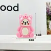 Chaveiro de boneca urso Lena de desenho animado pingente de urso casual pingente de chaveiro acessórios para carro bolsa atacado