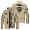 Chaqueta con Logo de Coche 2024 Casual Europea y Americana Exportación Deportiva Uniforme de Béisbol Casual Talla Grande Tendencia de Moda Ropa de Hombre