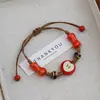 Jingdezhen Chicas Exquisito Estilo Popular Pulsera de Joyería de Manzana Pulsera de Perlas Puesto Callejero Creativo Pequeño Artículo al por Mayor Accesorios