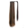 Peluca europea y americana para mujer, fibra química, seda de alta temperatura, parche para el cabello, velcro, cabello largo lacio, accesorios, pelucas, fábrica al por mayor