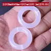 Anillos Rectos Fluorescentes de Resina para Correr Anillos de Bucle Recto Pulseras Hechas a Mano DIY/Accesorios para Anillos de Resina Joyería