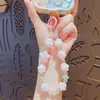 Corrente de chaveiro para celular com pingente de estrela de desenho animado fofa pingente de chaveiro para bolsa de carro escolar pingente de chaveiro presente pequeno criativo