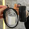 Cable de datos para salir Cargador Almacenamiento de carga Enrollador transparente Portátil Para llevar Caja de almacenamiento de auriculares Organizador Bolsa