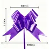 Nuevo 45# Color Liso Lazo Grande Flor Tirada a Mano Decoración de Coche de Boda Flores Frescas Empaque de Regalo para Festival Color Sólido