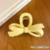 Pinza para el pelo de verano estilo ins con bloques de color para mujer, pasador lindo de lunares japoneses para niña, pinza de tiburón grande para recogidos.