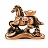 Venda Quente Vintage Para Levar Riqueza Yuanbao Spinner Para Levar Riqueza Ornamento de Mesa Auspicioso Zodíaco Cavalo Artesanato