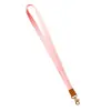 Cordón para Teléfono Móvil Transfronterizo Conector de Cuero Cordón Hebilla de Metal Cordón para Identificación de Trabajo Amazon PU Cordón para Identificación de Estudiante