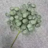 Hojas de Manzana Artificiales, Flores Falsas, Hojas Artificiales Terminadas para Arreglos de Boda, Decoraciones de Boda, Hojas de Manzana Simuladas