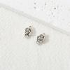Acessórios para Colar Cruz Dupla Pendurada de Fábrica Preservação da Cor Doce Cool Liga DIY Acessórios para Pulseira Acessórios de Joia Pingente Pequeno