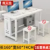 Mesa Personalizada para Sala de Informática Escolar, Mesa Simples Individual e Dupla para Sala de Informática, Mesa e Cadeira Simples para Desktop de Sala de Aula de Treinamento