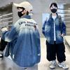 Ropa para Niños Chaquetas para Niños 2025 Nuevos Estilos de Primavera y Otoño para Niños Mayores, Ropa de Mezclilla Genial y Elegante para Niños de Moda