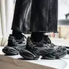 Zapatos de Malla Transpirables de Suela Gruesa para Hombre de Primavera y Otoño, Zapatos de Papá, Moda Juvenil, Zapatos Deportivos Casuales de Moda, Zapatos de Hombre de Moda