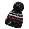 Gorro de lana feliz transfronterizo para mujer, invierno, engrosado, cálido, pullover, gorro de posparto, color liso, dulce, estudiante, gorro de punto