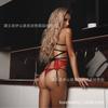 Comércio Exterior Europa e Estados Unidos Explosões Transfronteiriças Mulheres Sexy Renda Amarração Tentação Paixão Lingerie Siamese de Três Pontos 4001