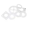 Fabricante Personaliza Juntas de PTFE de Múltiples Especificaciones, Juntas de Expansión de Politetrafluoroetileno, Juntas para Manómetros, Juntas para Bridas Resistentes a Altas Temperaturas