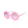 Óculos de sol florzinha infantis transparentes rosa moda girassol óculos de bebê meninos e meninas estilosos para todas as ocasiões Óculos de sol de praia