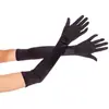 Guantes de Satín, Guantes de Satín Largos para Vestido, Guantes de Baile para Boda y Performance, Accesorios de Ropa, Guantes de Baile
