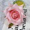 Rosa Flor Cabeça Pequeno Canto Rosa Flor Cerimônia de Casamento Decoração Falsa Flor Cabeça Grande Evento Cena de Feriado Flor Parede Cabeça de Flor