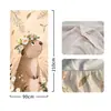 Suministro Exclusivo Transfronterizo de Temu Amazon Shein de Funda Decorativa de Puerta de Habitación Elástica de una Pieza, Cubierta de Puerta con Temática de Animales Fácil de Instalar
