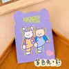 Cuaderno de dibujos animados de alienígenas creativos de alto valor de color lindo portátil de bolsillo para estudiantes premios regalos pequeños al por mayor