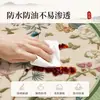 Posavasos, Esterillas Aislantes del Calor, Manteles Individuales para Mesa de Comedor, Resistentes al Aceite, Impermeables, Antiescaldamiento, Posavasos de Alta Gama, Antideslizantes, Manteles de Cuero Lavables, Manteles Redondos para Comedor