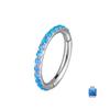 Brinco de titânio G23 1.2*8/10mm Aobao argola para nariz joia para piercing nova tendência de atacado personalidade