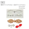 Molde de Silicone Estilo Chinês Dragão e Fênix Peônia Carpa Andorinha Decoração de Bolo de Casamento Chinês Dobra de Chocolate