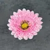 Cabezas de Flores de Crisantemo Artificiales para Diadema DIY, Gorro de Graduación, Flor de Crisantemo para Muñeca, Decoraciones de Flores Artificiales al por Mayor