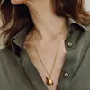 Collar Colgante de Frasco con Corte Facetado de Joyería Transfronteriza para Mujer, Cadena de Suéter de Lujo Ligero Nicho Retro Moderno de Gama Alta