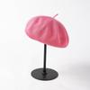 Moda Primavera y Verano Boina de Calabaza Versátil Gorra de Pintor Gorra Octagonal de Punto Vintage para Mujer Transpirable Artística