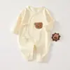 Mameluco para Bebé Tipo Algodón Puro Ropa para Bebé Ropa para Bebé Recién Nacido Ropa de Mariposa para Bebé Pijamas de Algodón Puro Venta al por Mayor