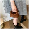 Bolso de Hombro Nuevo de Nicho, Bolso Cuadrado Pequeño Casual y Versátil, Bolso de Mano Ligero, Bolso Cruzado de Color Sólido Simple, Venta al por Mayor Transfronteriza
