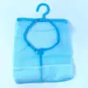 Bolsa de malla colgante de color caramelo creativa, bolsa de malla con pinzas para secar ropa multiusos, bolsa colgante multiusos para cocina y baño