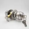 Fabricante de Zhongshan Fornece Diretamente Fechadura de Bola Universal Doméstica 5831 Linha Dupla/Aço Inoxidável Escovado para Banheiro Porta de Quarto
