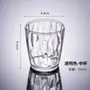 Vaso de Agua Acrílico Hecho de Material de PC, Suministros para Hotel, Resistente a Altas Temperaturas y Antirroturas, Pedido Mínimo de 300 Piezas, Suministro Directo Transfronterizo, Vaso de Aviación, Vaso Duro