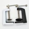 Abrazadera de Aleación en Forma de I Soporte en Voladizo Base Clip Agujero Interior M10 Lámpara de Mesa de Escritorio Marco de Soporte Fijo Clip de Hierro