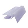 Estante de iluminación para leche en polvo etiqueta de precio etiqueta de precio transparente de PVC doble luz etiqueta de mostrador de cosméticos