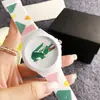 Reloj para Estudiantes Femeninas Dopamina Versátil Exquisito Reloj de Negocios Europeo y Americano Manecillas Silicona Cuarzo Reloj Simple