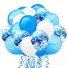 30 Piezas Transfronterizo Nuevo Papel Engrosado Recortes Lentejuela Globo Traje Navidad Halloween Fiesta Decoración Globo